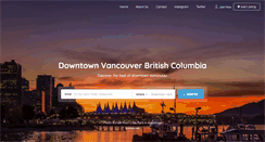 Desktop Screenshot of downtownvancouver.com